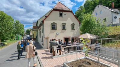 Sanierte ehemalige Synagoge Laudenbach