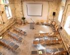 Sanierter Innenraum der ehemalige Synagoge Laudenbach