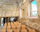 Sanierter Innenraum der ehemalige Synagoge Laudenbach